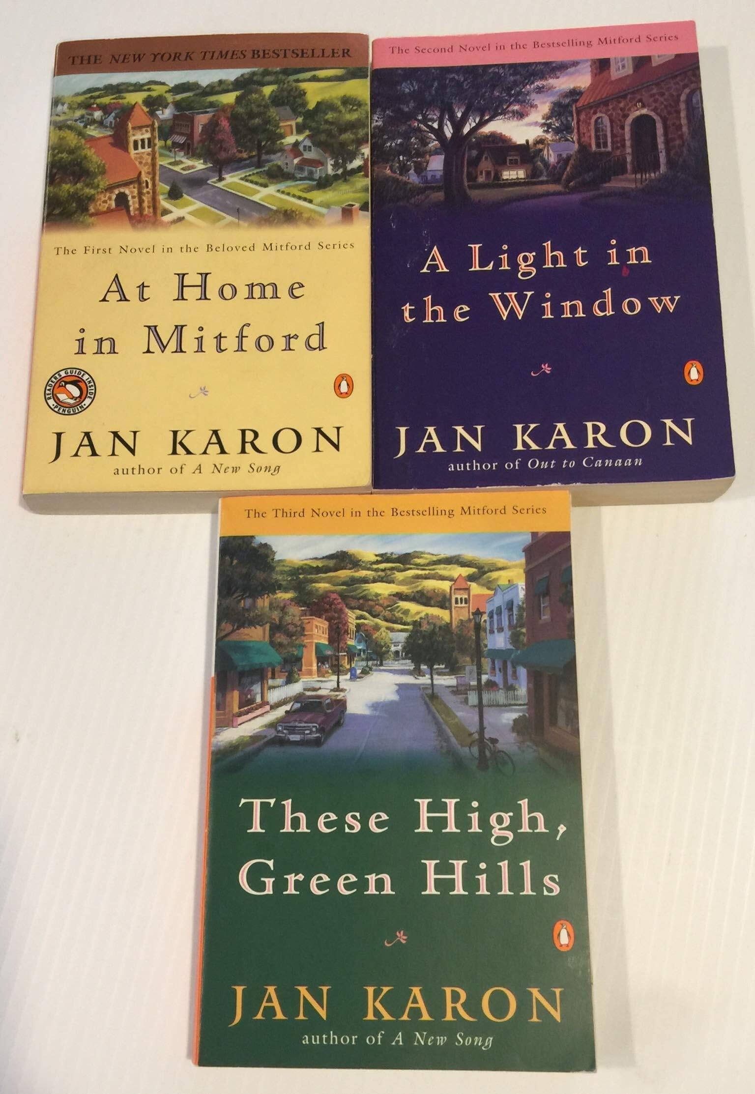 The Mitford Years: At Home in Mitford / A Light in the Window / These High, Green Hills (3 Volumes),Used
