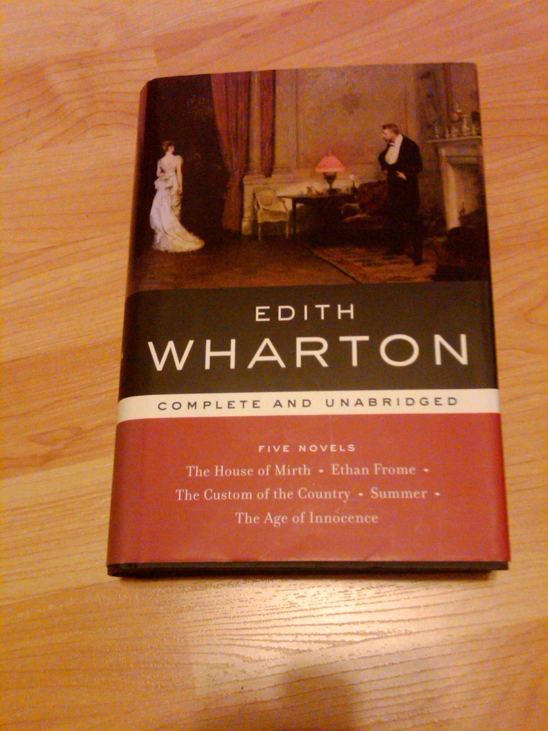 Edith Wharton: Five Novels (Library of Essential Writers),Used