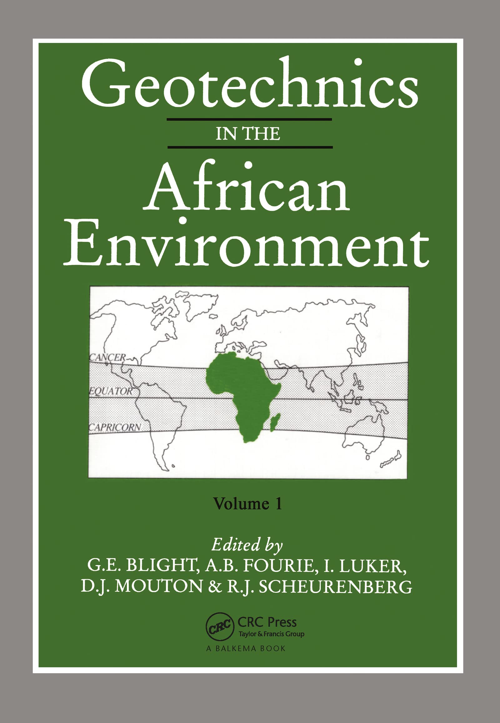 Geotechnics in African V 110th Afr,Used
