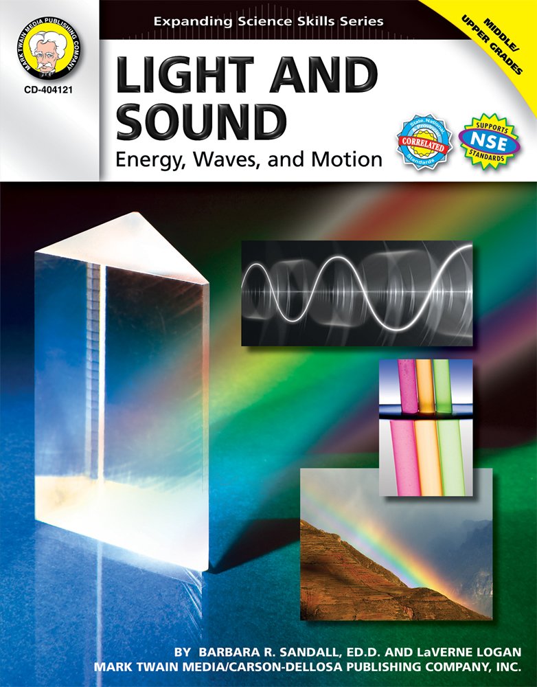 Light and Sound, Grades 6  12 (Expanding Science Skills Series),Used