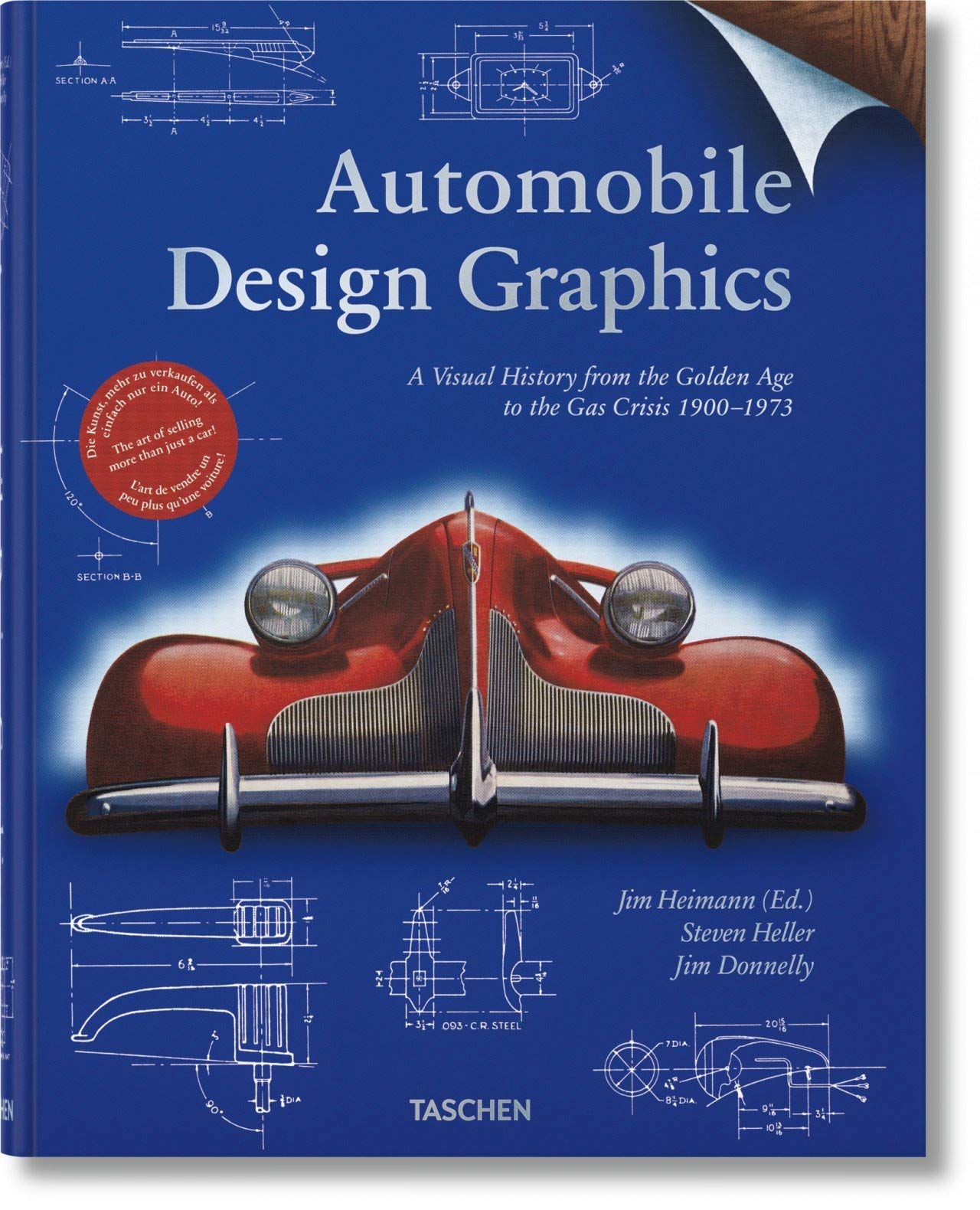Automobile Design Graphics: A Visual History from the Golden Age to the Gas Crisis 19001973,Used