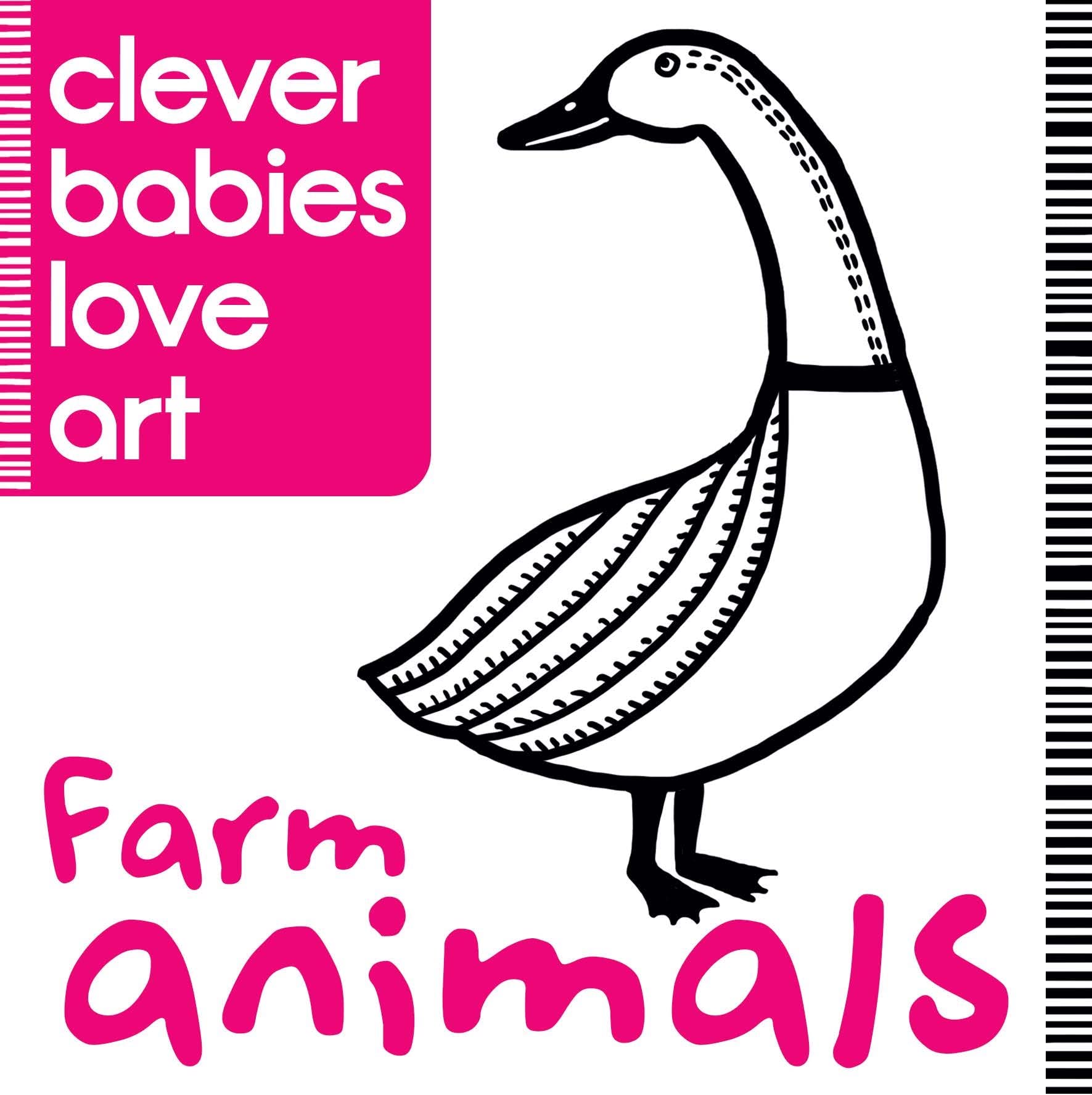 Farm Animals (Clever Babies Love Art),Used