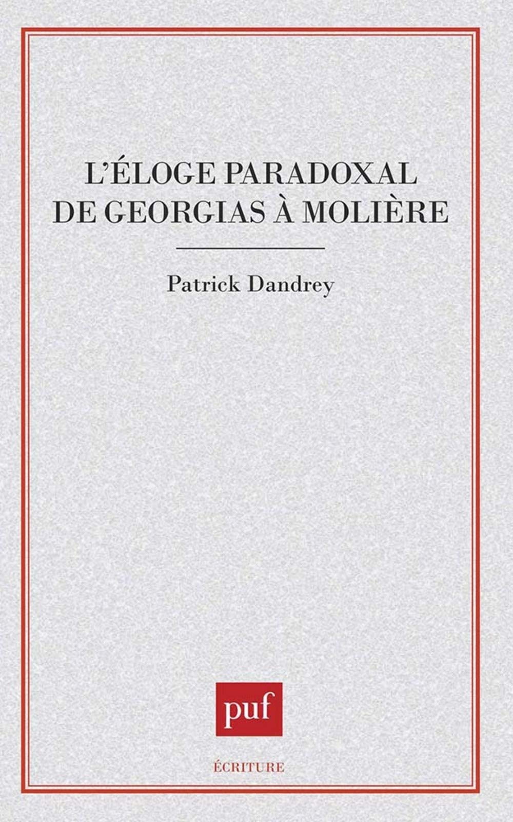 L'loge paradoxal de Gorgias Molire,Used