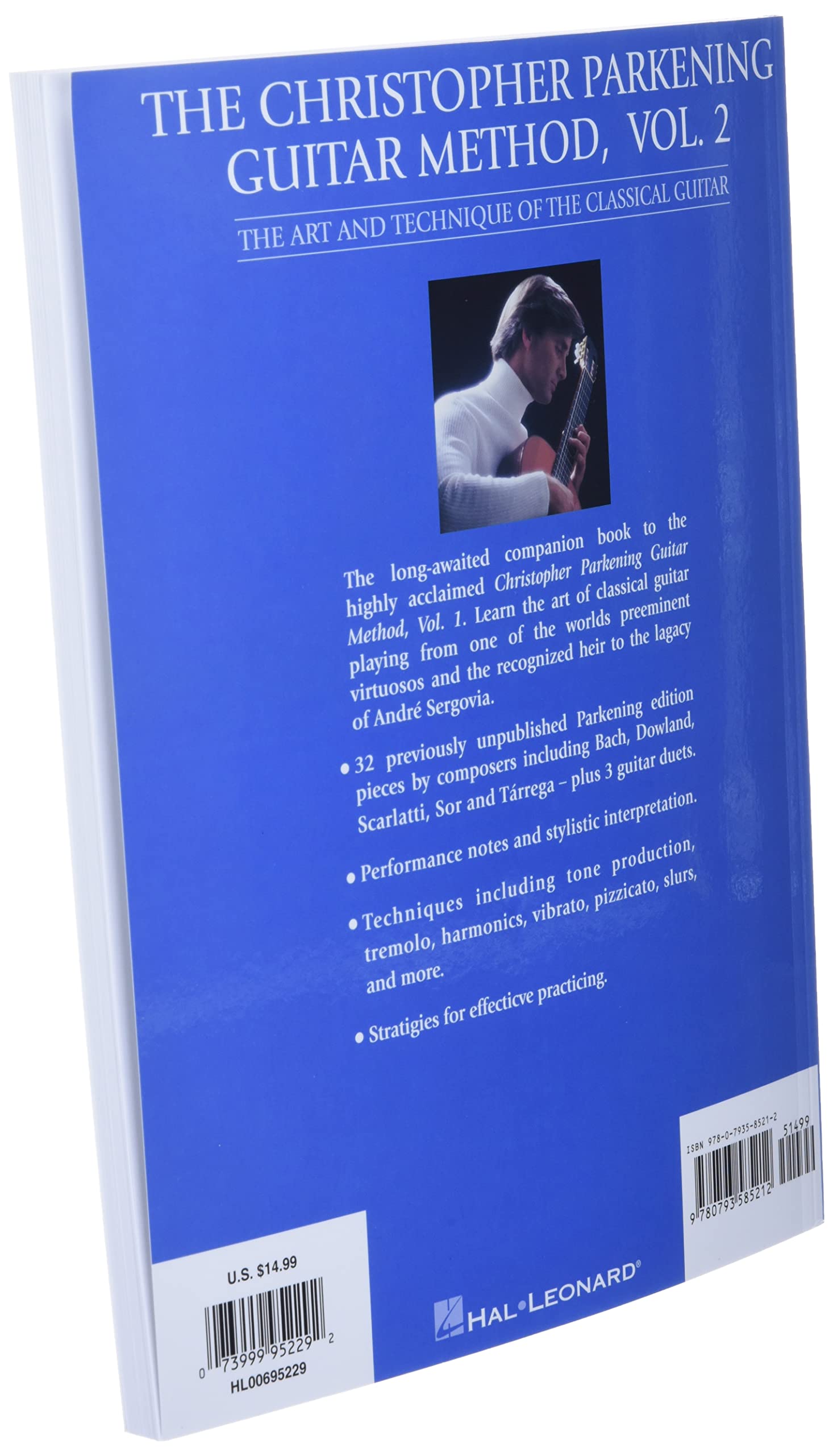 The Christopher Parkening Guitar Method  Volume 2: Guitar Technique,New