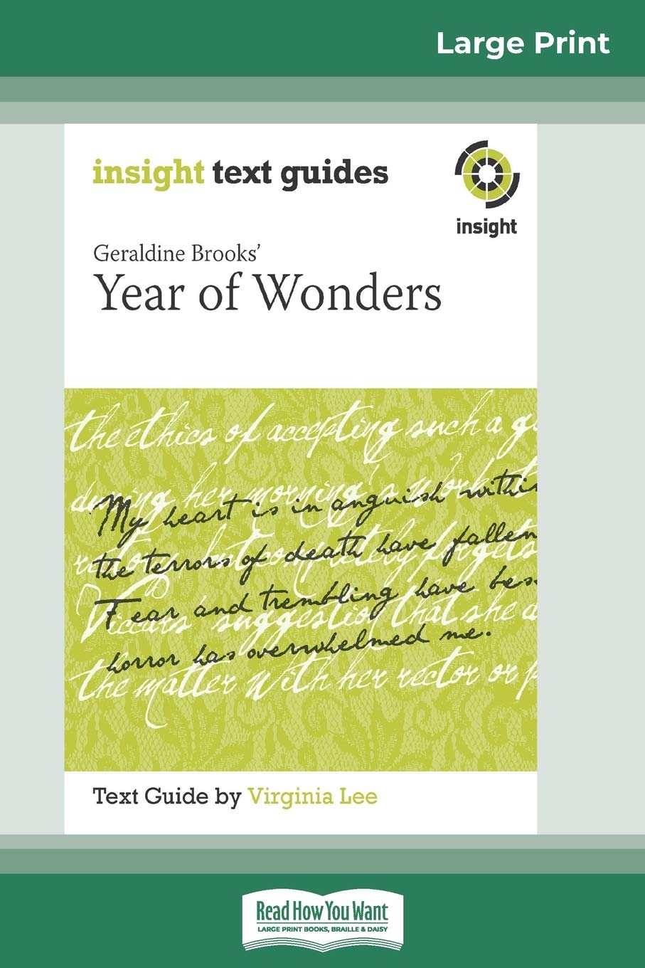 Geraldine Brooks' Year of Wonders: Insight Text Guide (16pt Large Print Edition),Used