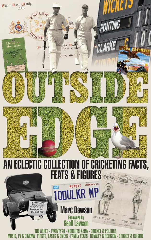 Outside Edge: An Eclectic Collection of Cricketing Facts, Feats & Figures,Used