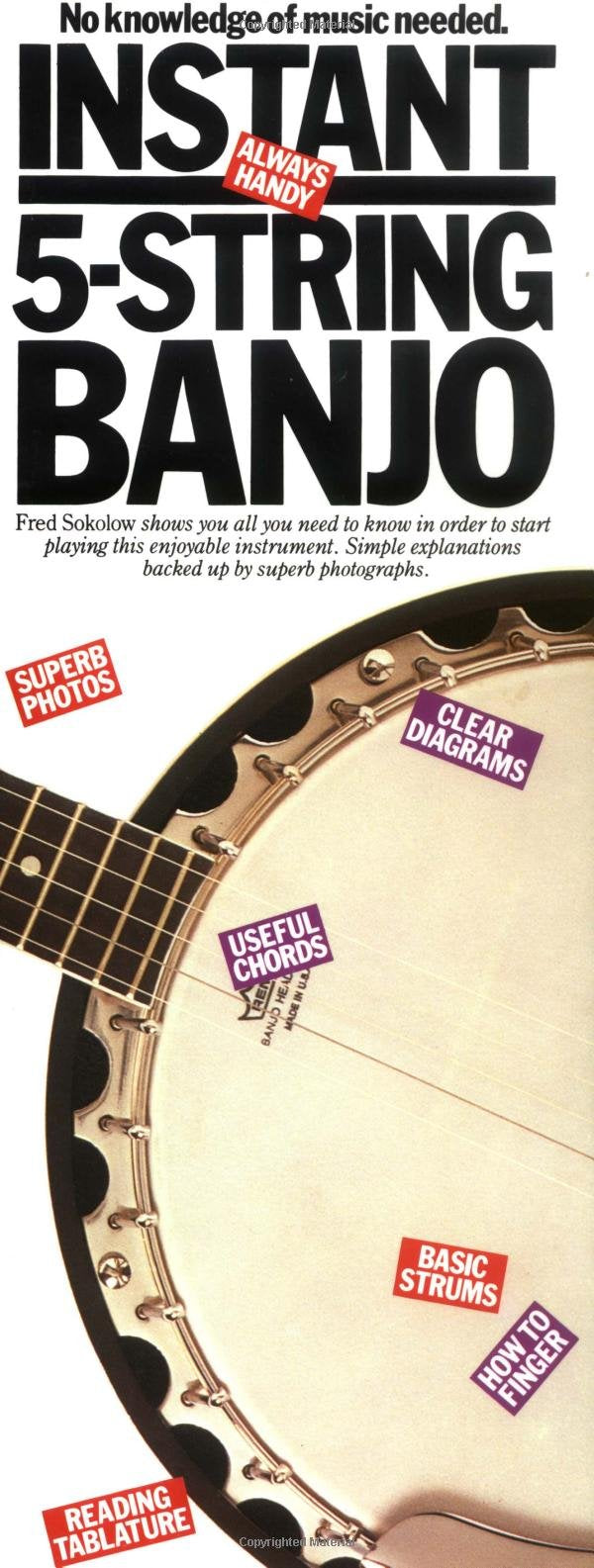 Instant 5String Banjo: Compact Reference Library,New