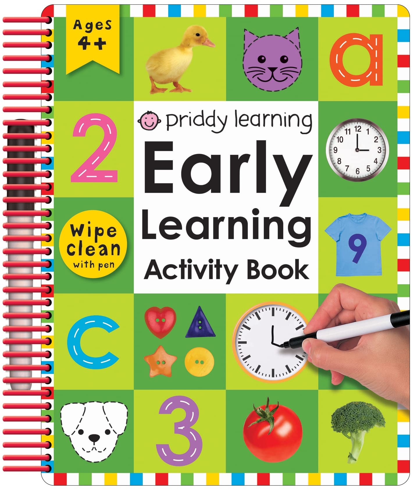 Wipe Clean: Early Learning Activity Book (Wipe Clean Activity Books),Used