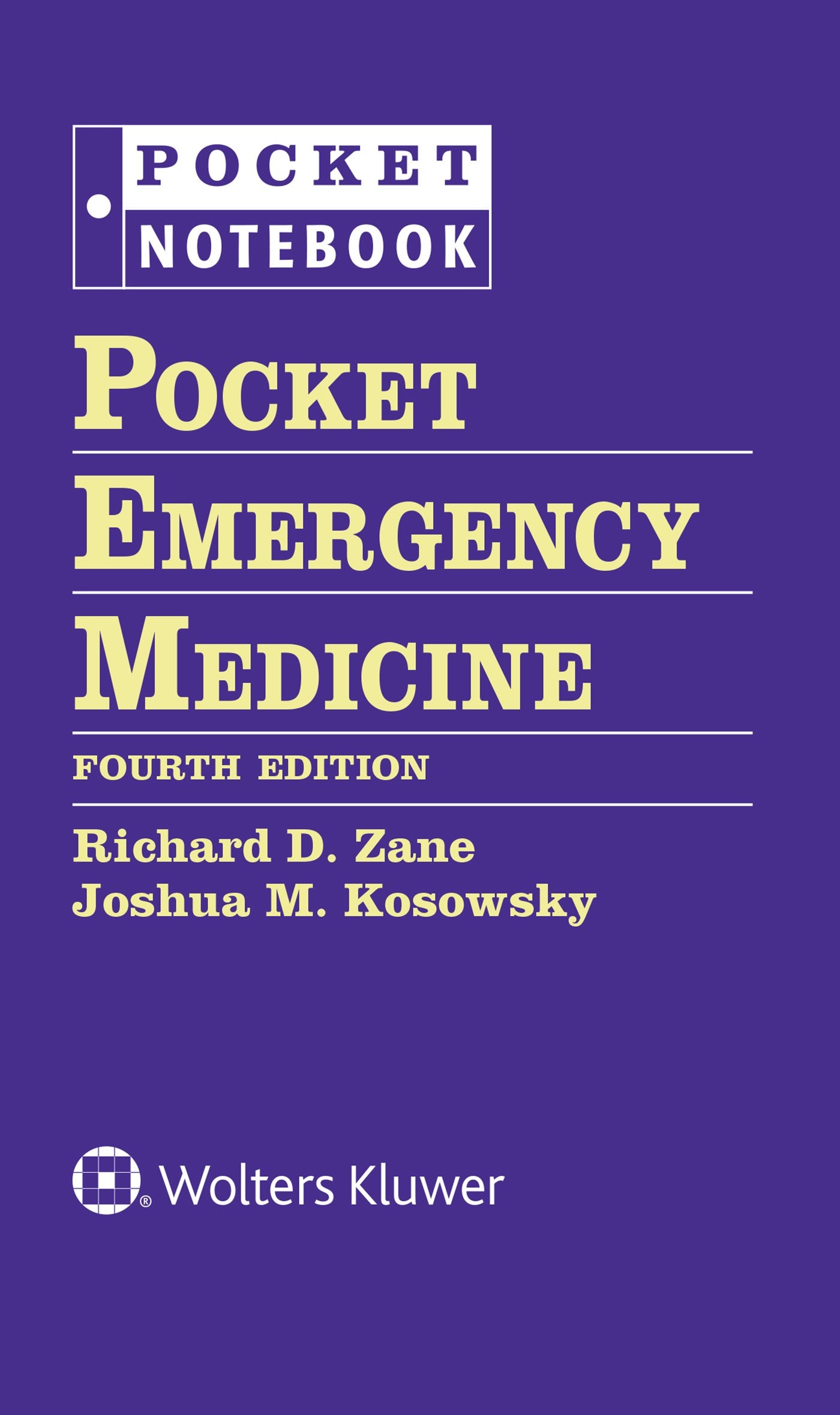 Pocket Emergency Medicine (Pocket Notebook),Used