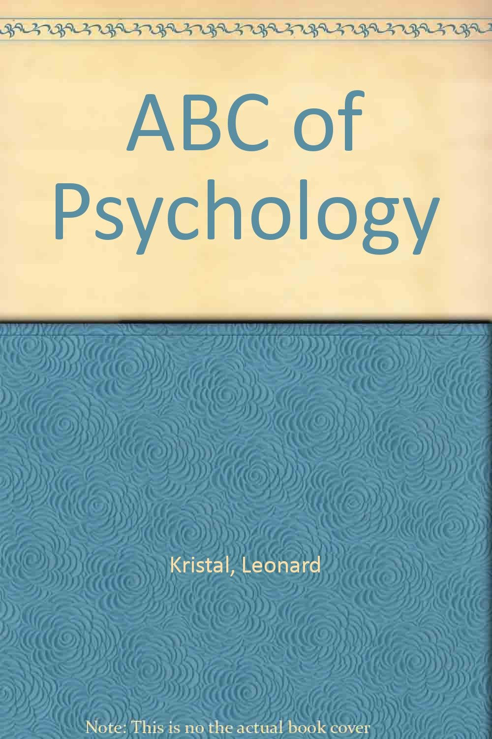 Abc Of Psychology,Used