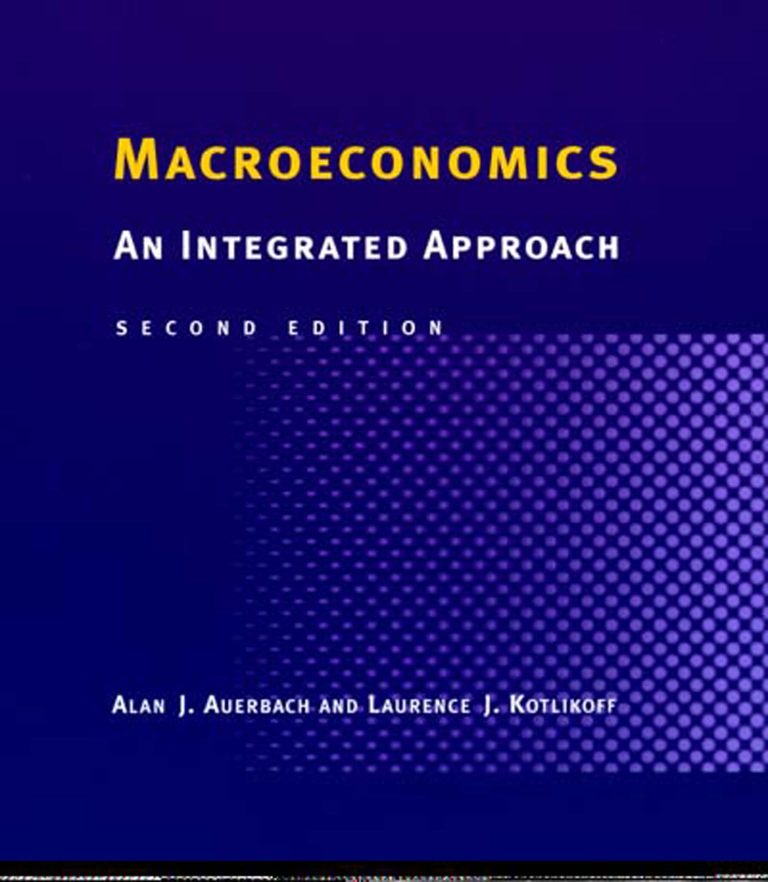 Macroeconomics 2Nd Edition: An Integrated Approach,Used