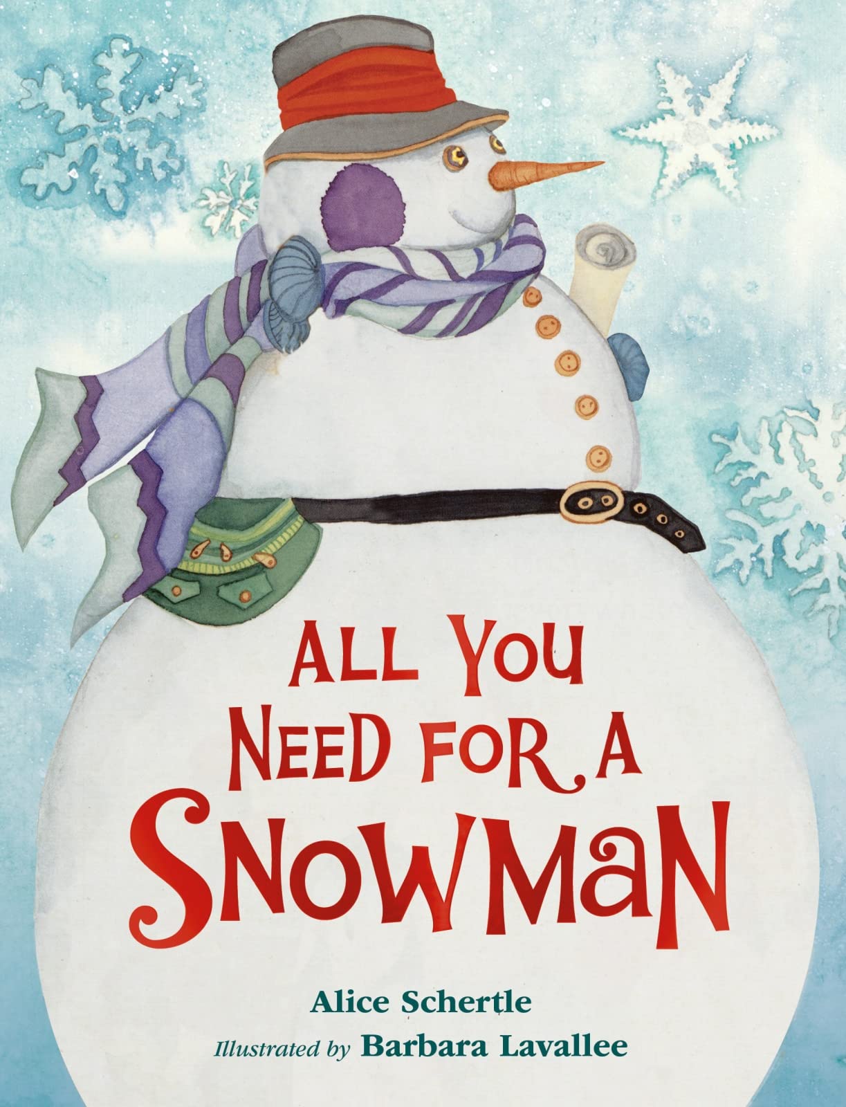 All You Need for a Snowman Board Book: A Winter and Holiday Book for Kids,Used
