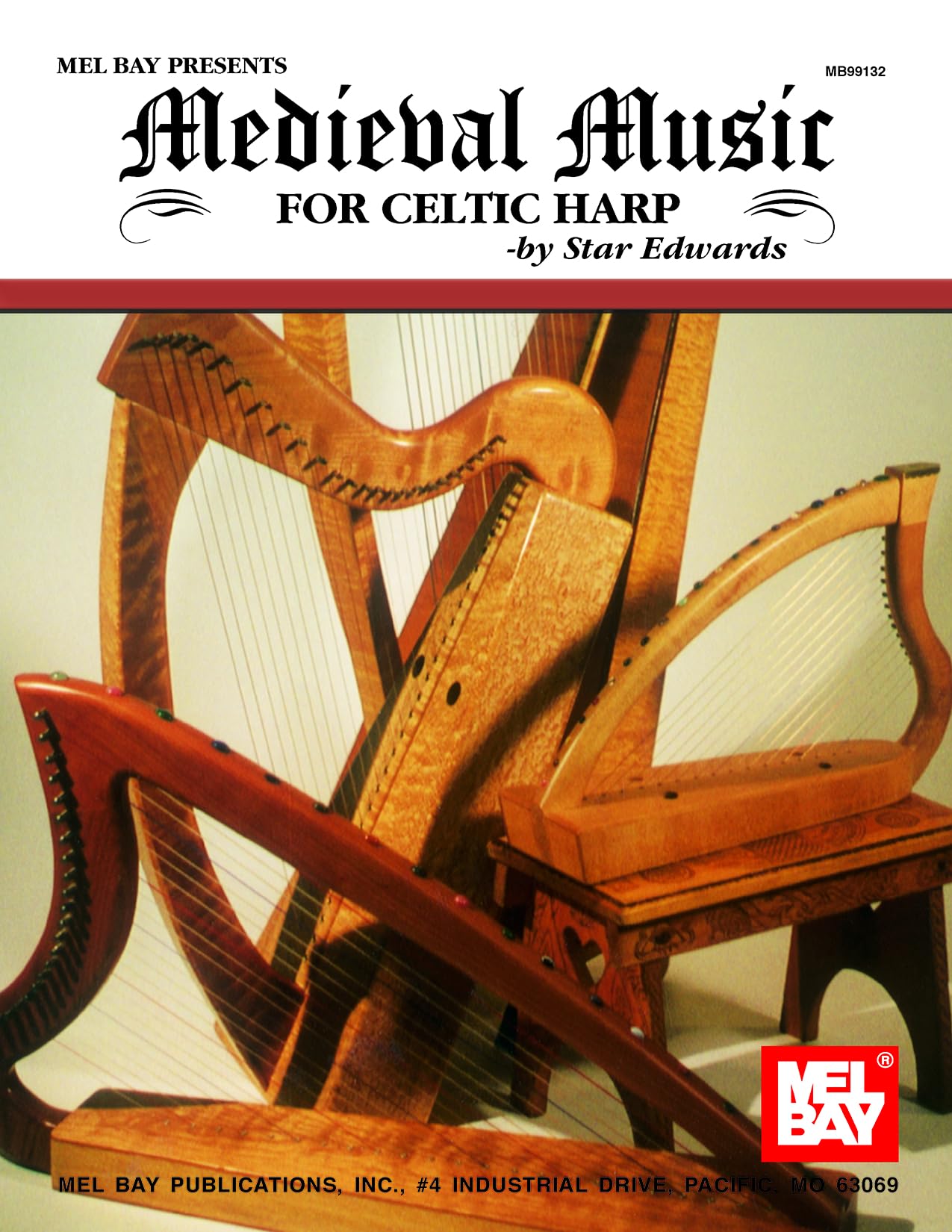 Medieval Music for Celtic Harp,Used
