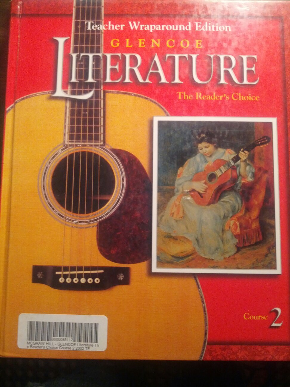 Glencoe Literature The Readers Choice, Course 2, Grade 7: Teacher Wraparound Edition,Used