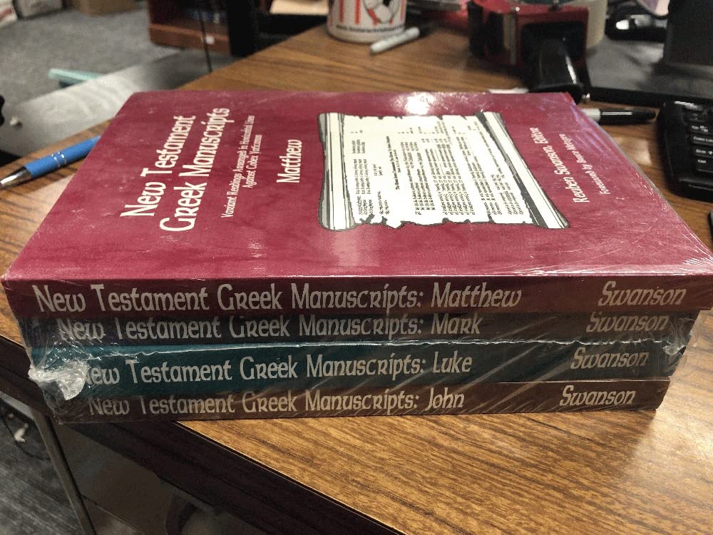 New Testament Greek Manuscripts: John,Used