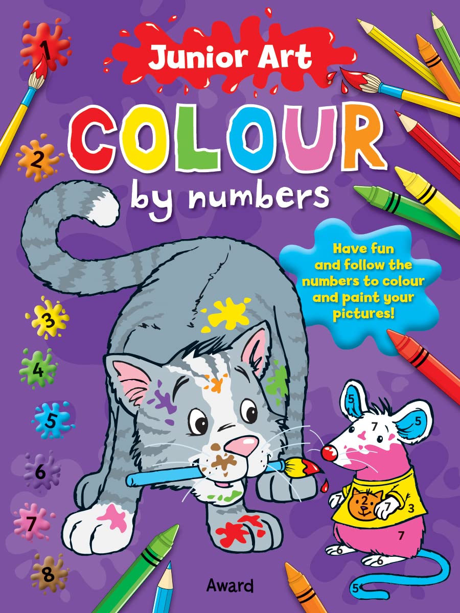 Colour By Numbers  Cat And Mouse,Used