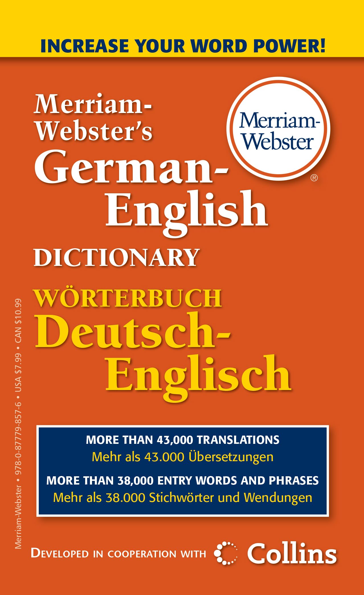 MerriamWebsters GermanEnglish Dictionary (English, German and Multilingual Edition),New