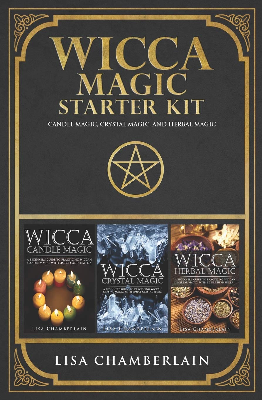 Wicca Magic Starter Kit: Candle Magic, Crystal Magic, and Herbal Magic (Wicca Starter Kit Series),Used