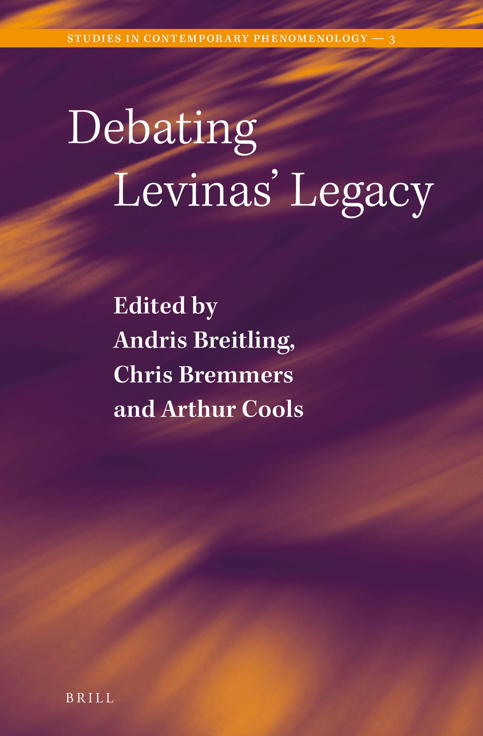 Debating Levinas Legacy (Studies in Contemporary Phenomenology, 3),Used