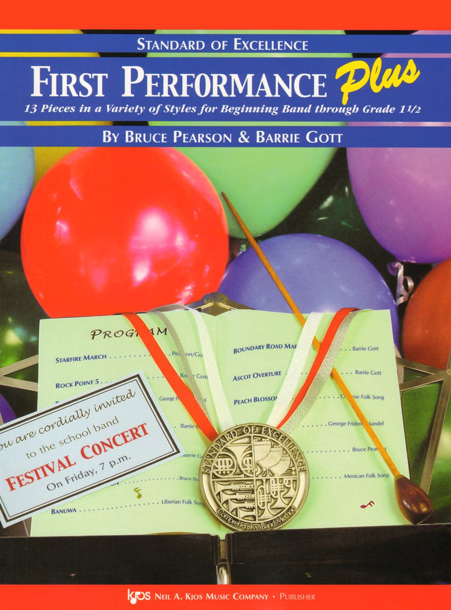 W53BC Standard of Excellence First Performance Plus Bassoon/Trombone/Baritone B.C.,Used