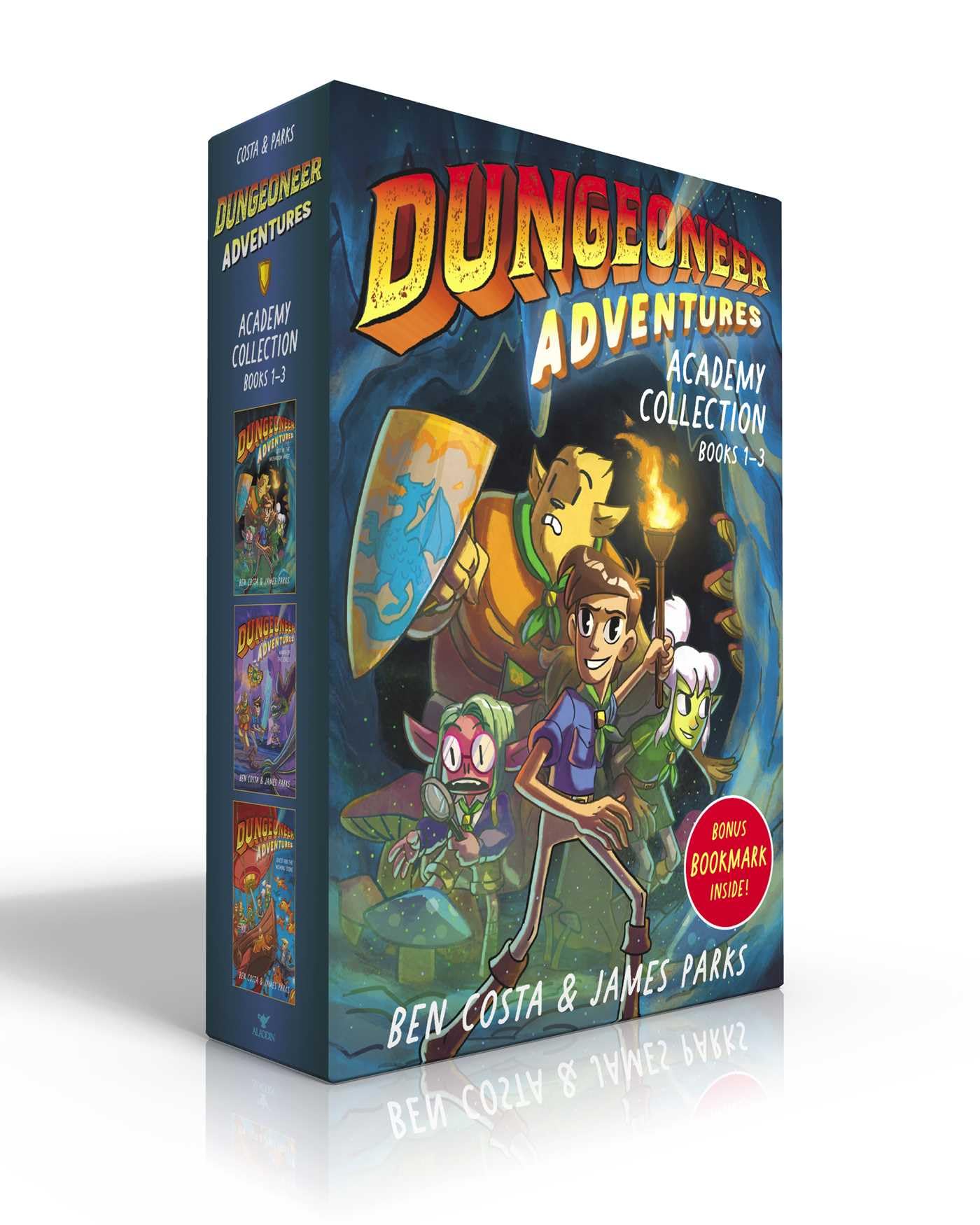 Dungeoneer Adventures Academy Collection (Boxed Set) (Bonus Bookmark Inside!): Dungeoneer Adventures 1; Dungeoneer Adventures 2;,New
