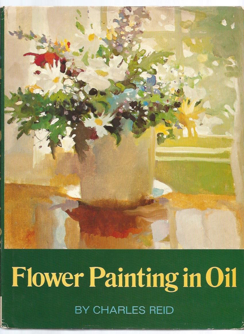 Flower painting in oil,New