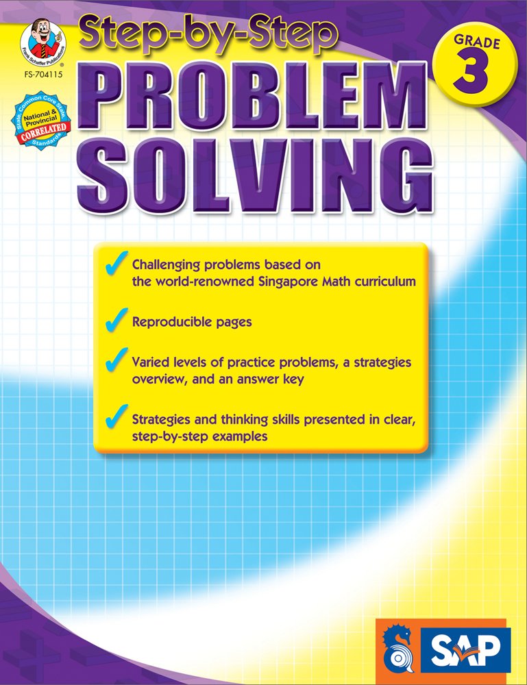 StepbyStep Problem Solving, Grade 3 (Singapore Math),New