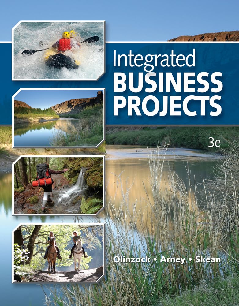 Integrated Business Projects (Integrated Office Applications),Used