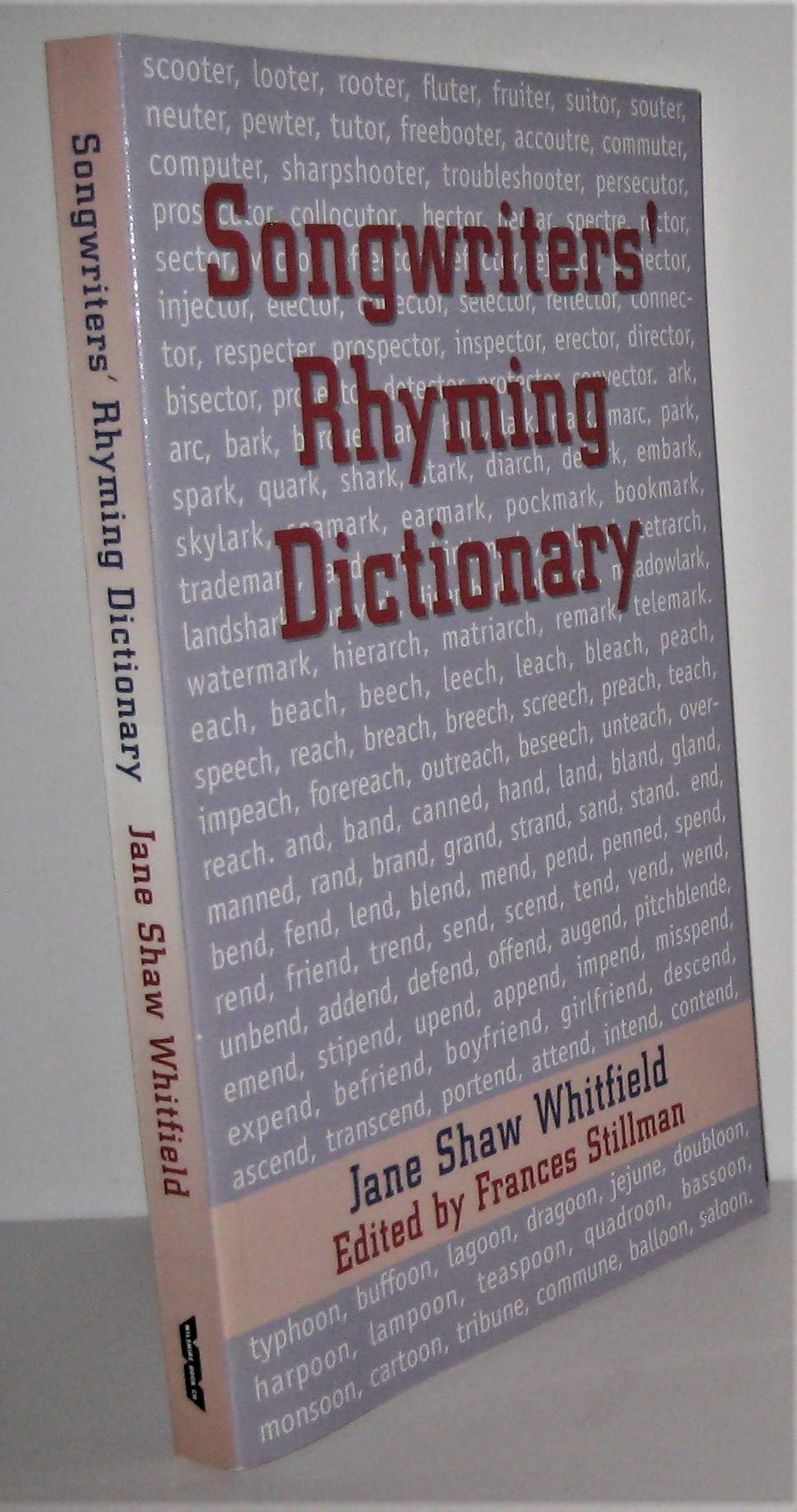 Songwriters Rhyming Dictionary,Used