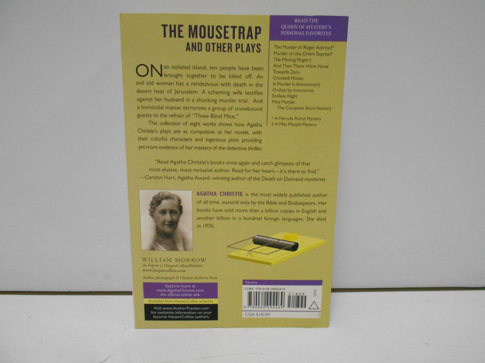 The Mousetrap and Other Plays,Used