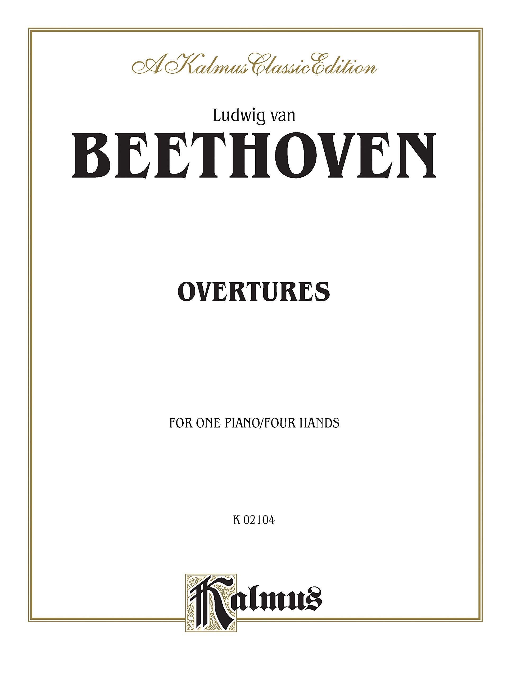Overtures: Arranged (Kalmus Edition),Used