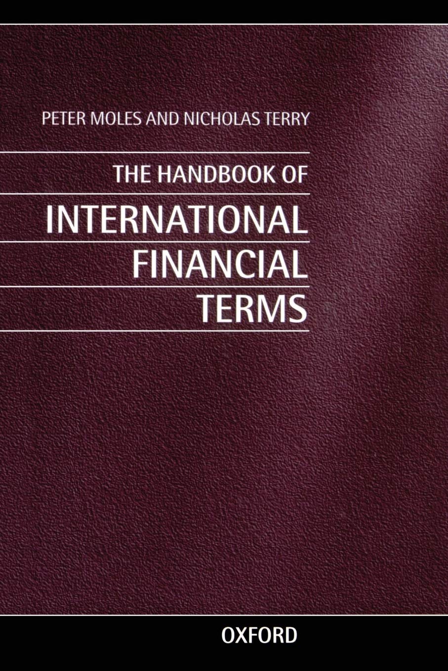 The Handbook Of International Financial Terms