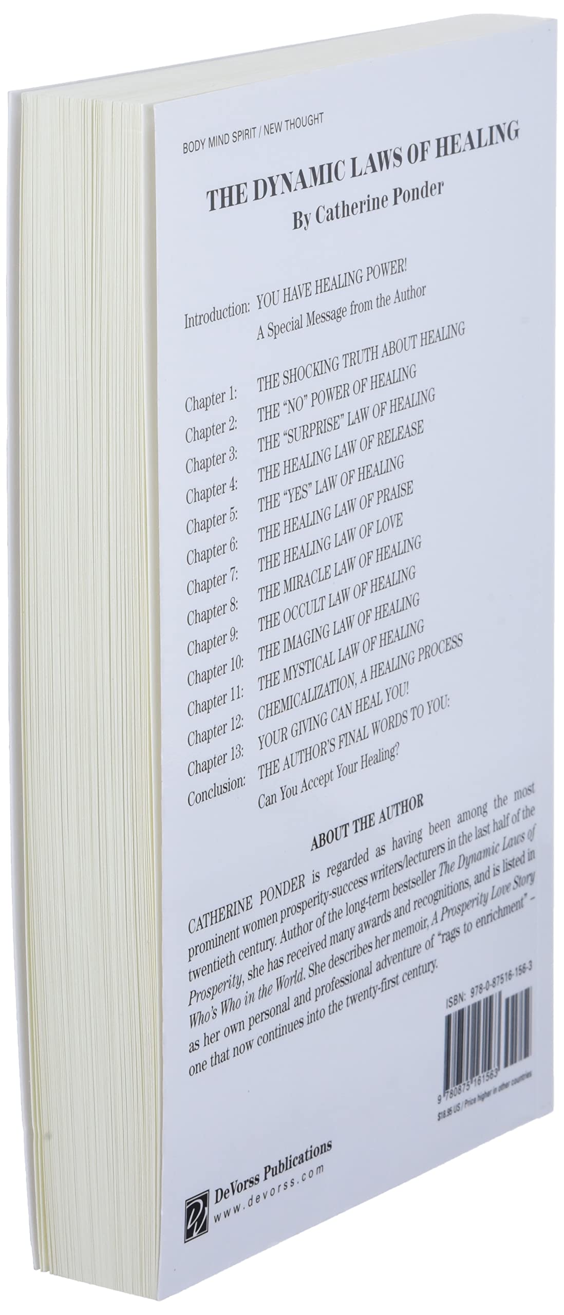 The Dynamic Laws of Healing,New