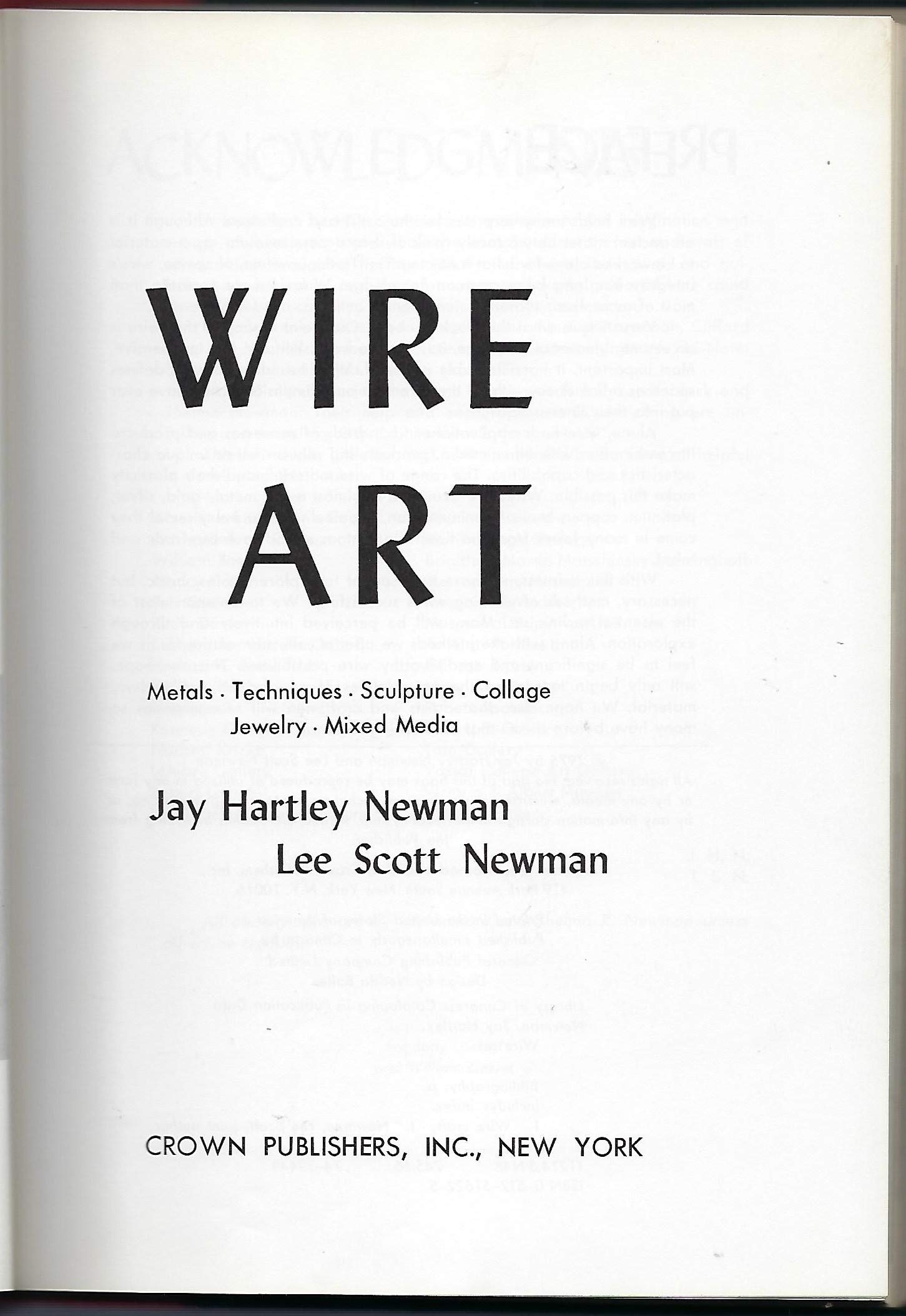 Wire Art: Metals, Techniques, Sculpture, Collage, Jewelry, Mixed Media,Used