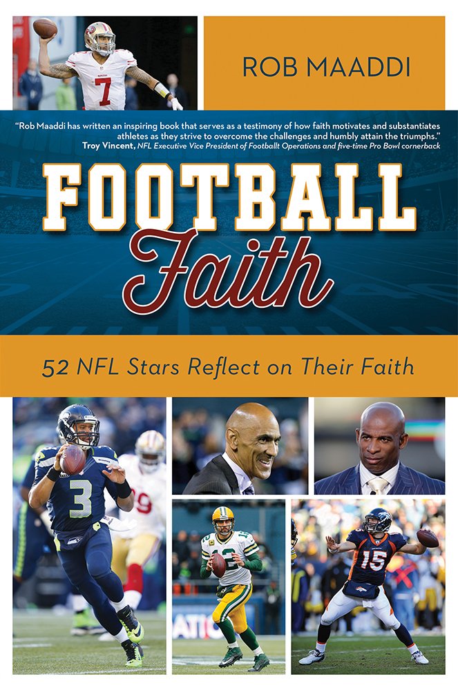 Football Faith: 52 NFL Stars Reflect on Their Faith,Used