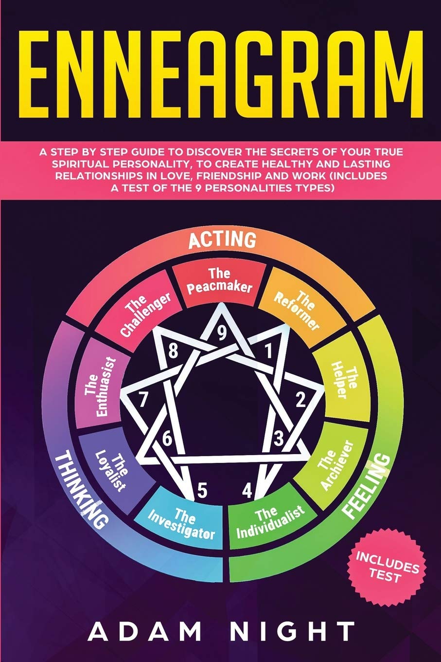 Enneagram: A Step by Step guide to Discover the Secrets of your True Spiritual Personality, to create Healthy and Lasting Relati,Used