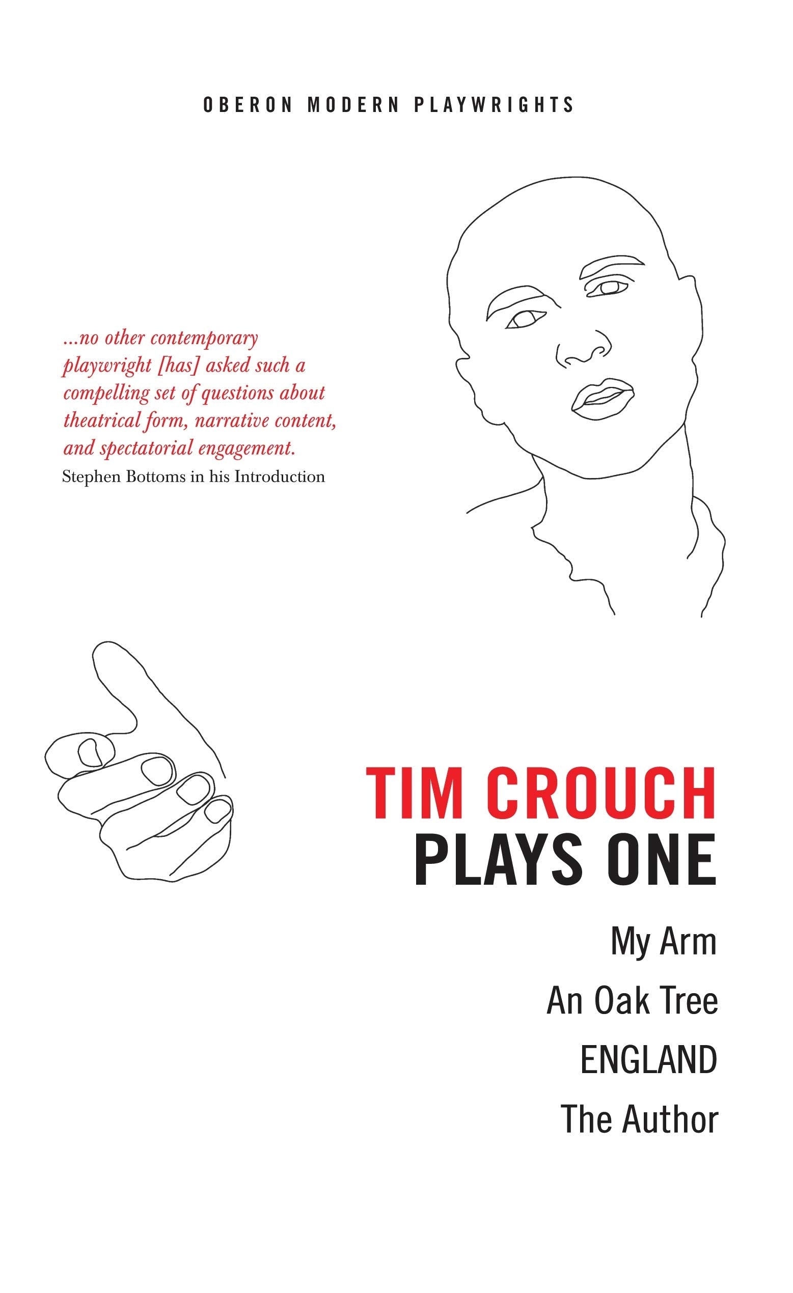 Tim Crouch: Plays One (Oberon Modern Playwrights),Used