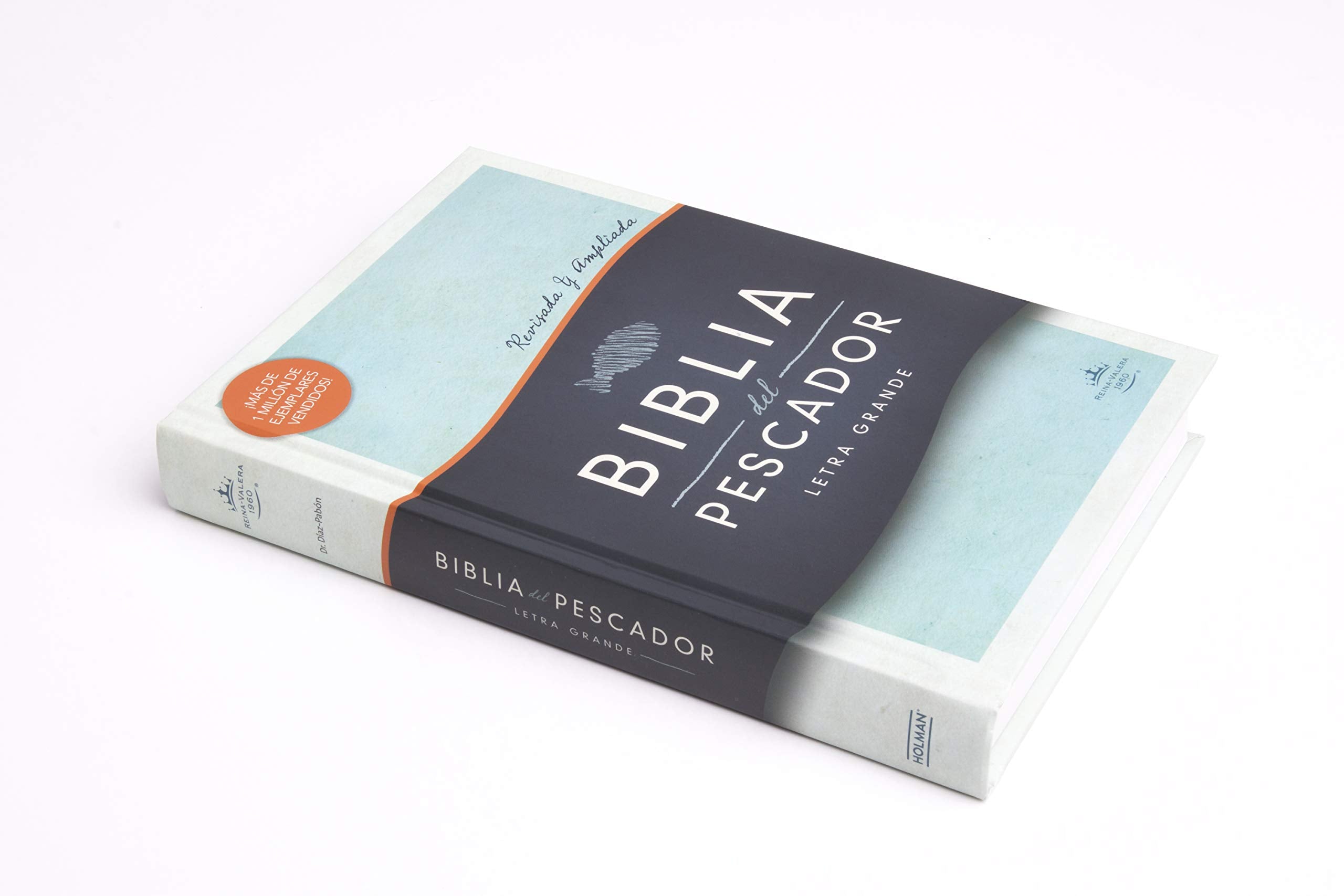 Biblia Reina Valera 1960 del Pescador, tapa dura RVR 1960 Fisher of Men Bible, Hardcover (Spanish Edition),New