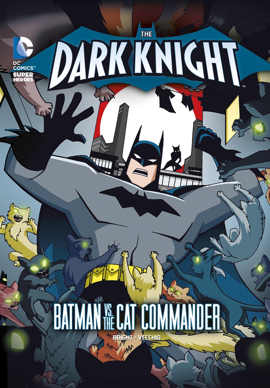 The Dark Knight: Batman vs. the Cat Commander (Dc Super Heroes),Used
