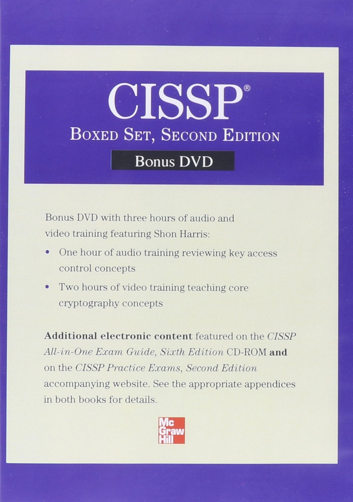 Cissp Boxed Set, Second Edition (Allinone),Used