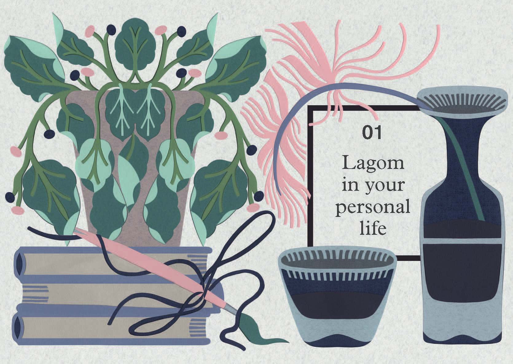 Lagom: Not Too Little, Not Too Much: The Swedish Art Of Living A Balanced, Happy Life,Used