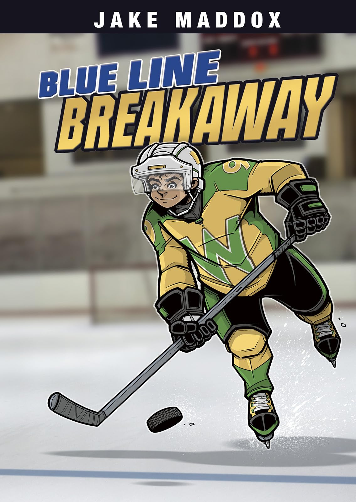 Blue Line Breakaway (Jake Maddox Sports Stories),Used
