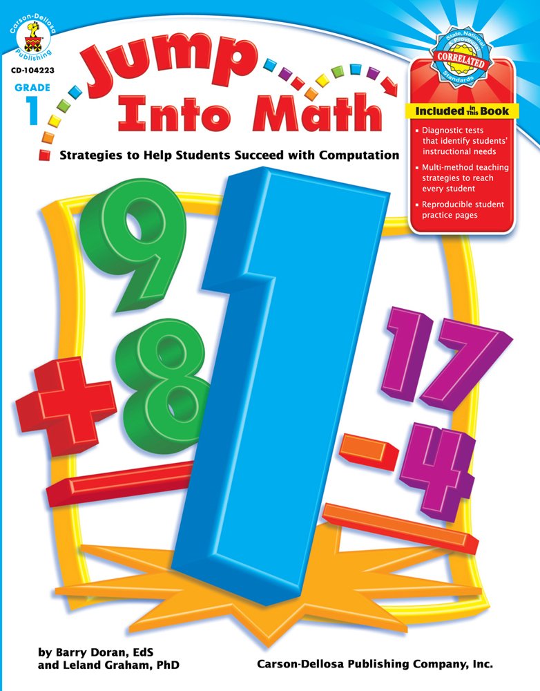 Jump Into Math, Grade 1: Strategies To Help Students Succeed With Computation By Graham Ph.D., Leland, Doran Ed.S., Barry (2007),Used