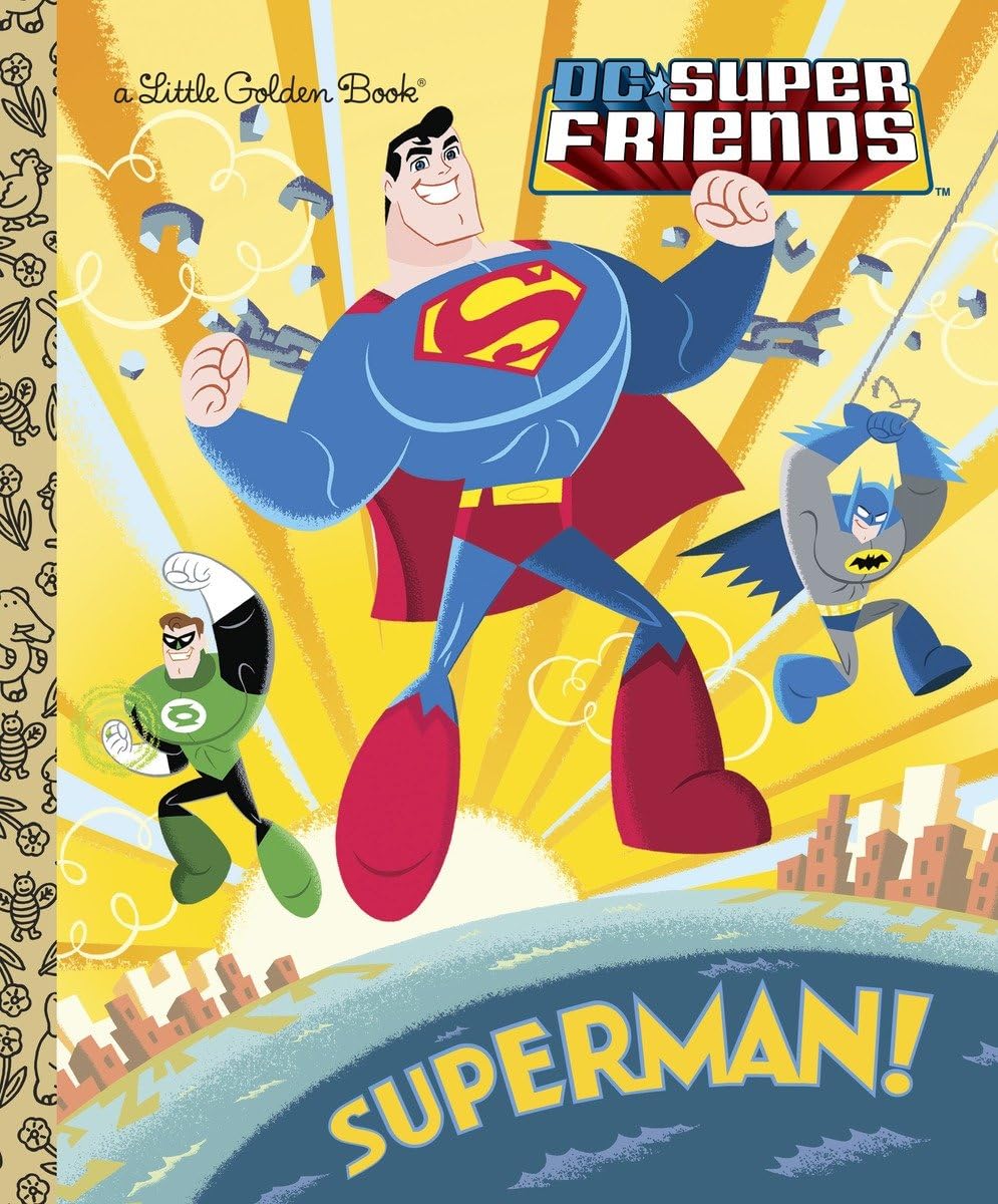 Superman! (DC Super Friends) (Little Golden Book),Used