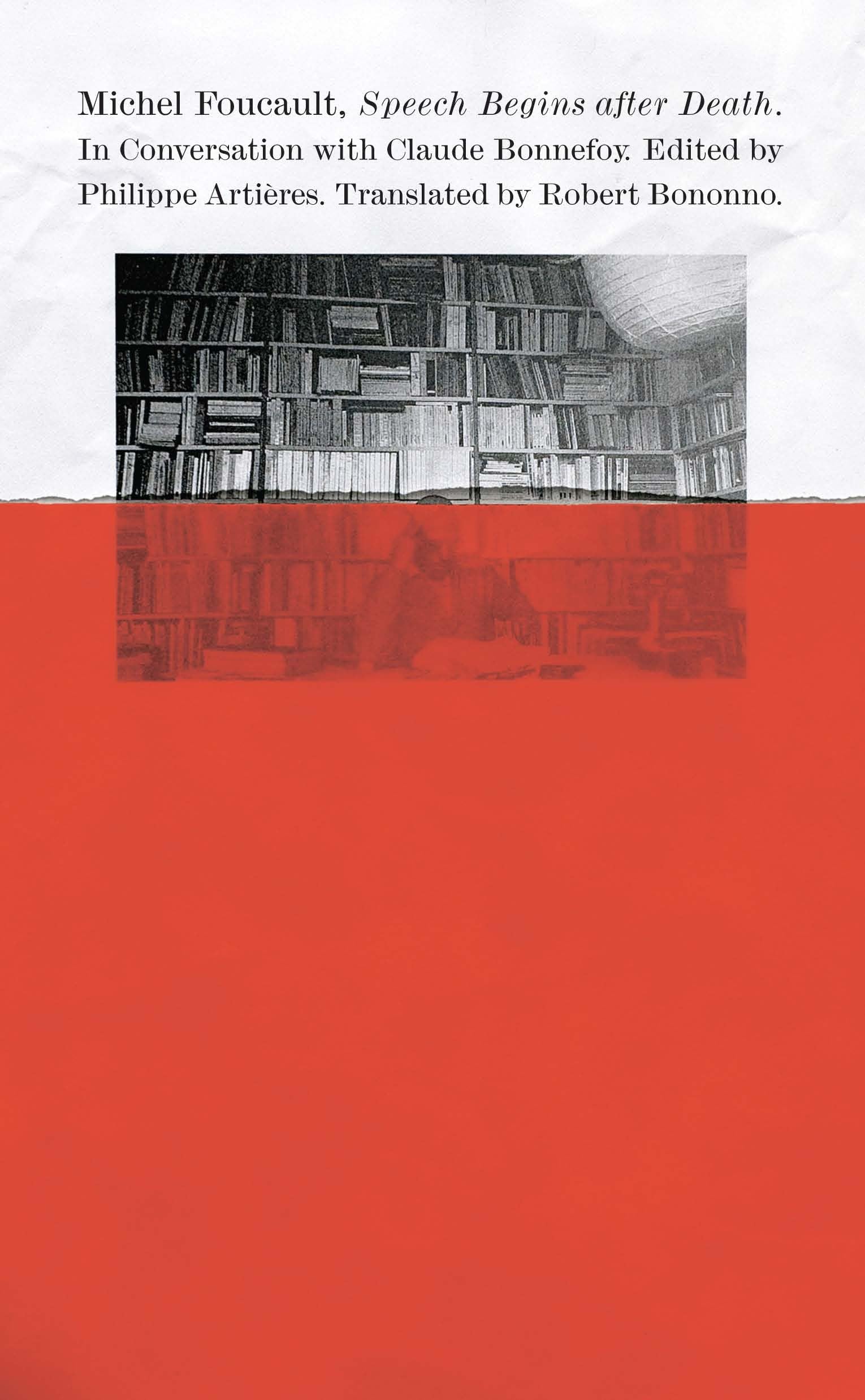 Speech Begins After Death (Posthumanities),Used