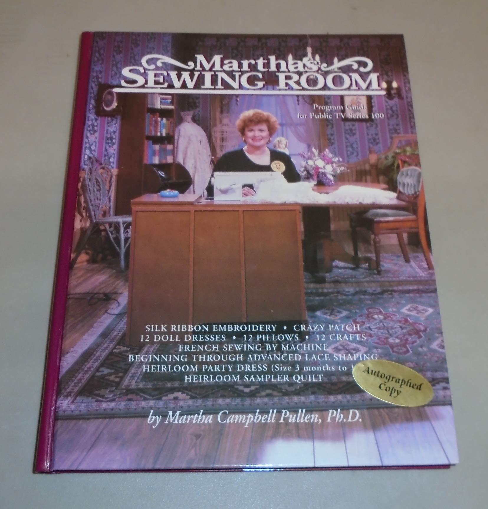 Martha's Sewing Room: Program Guide for Public T. V. Series 100,Used