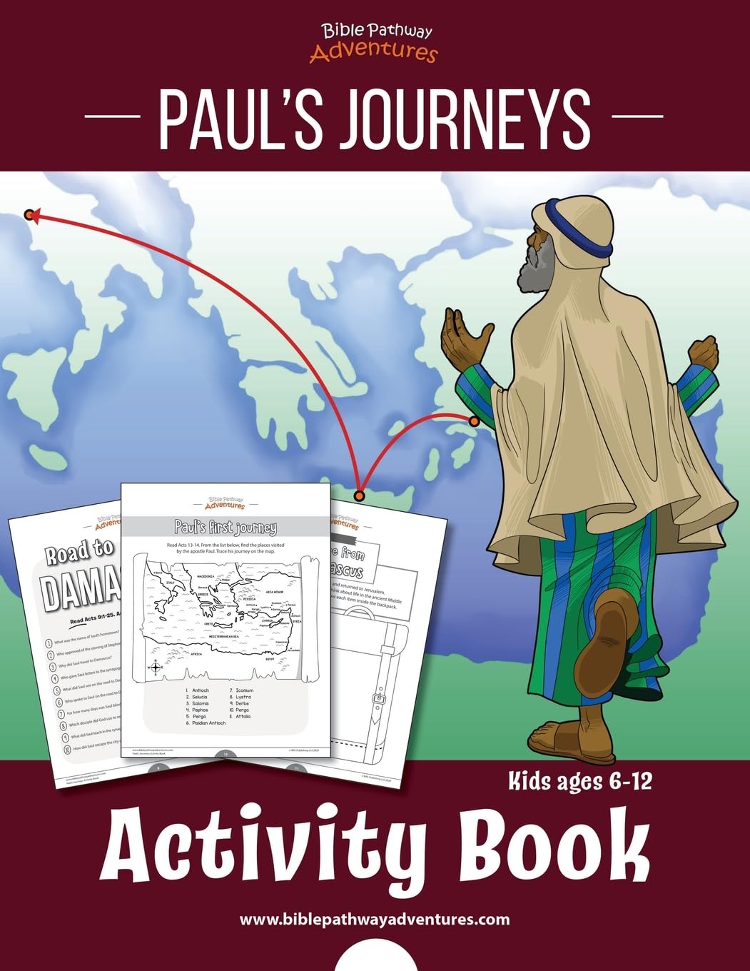 Paul's Journeys Activity Book,Used