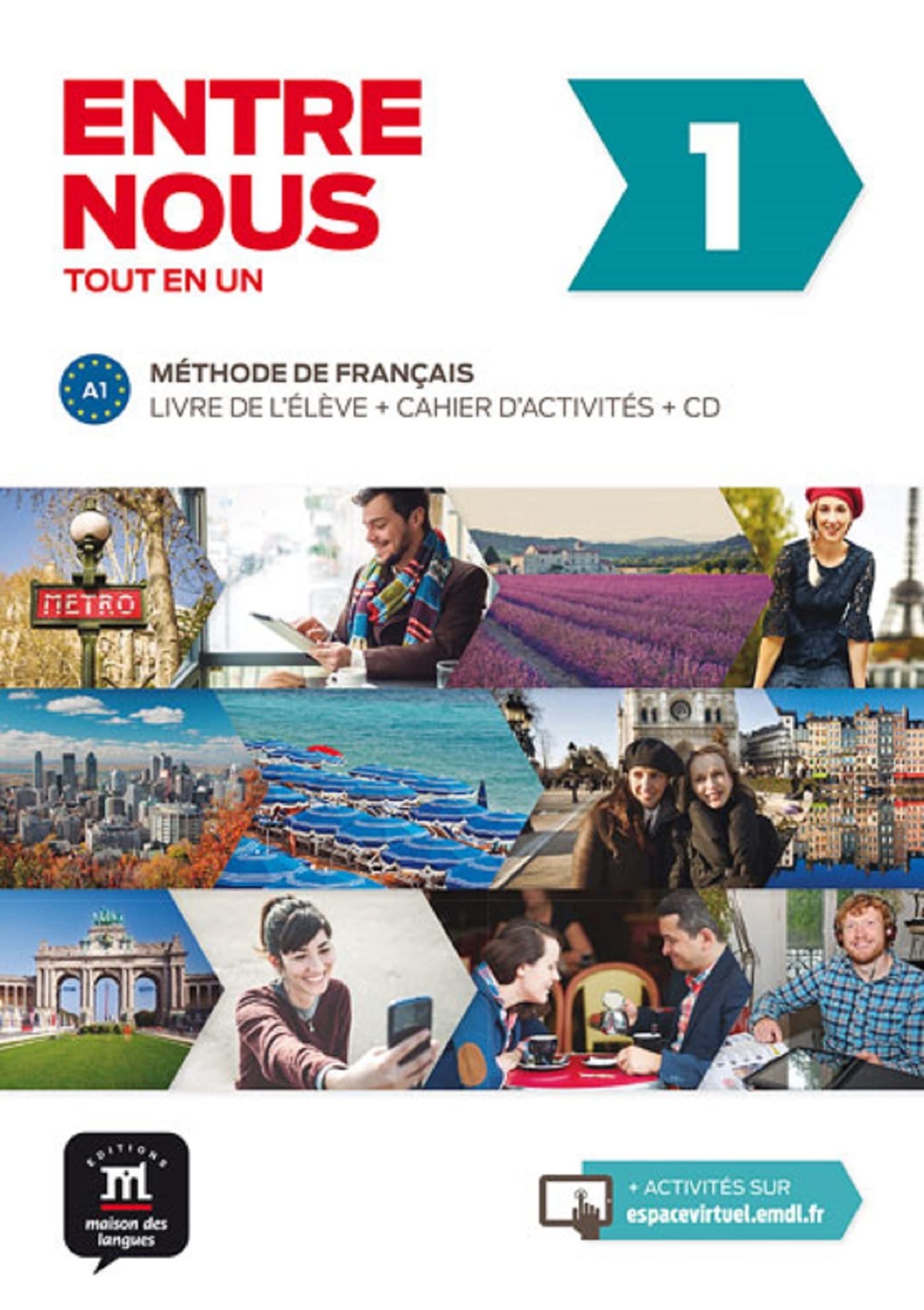 Entre nous 1 Livre de l'lve + Cahier d'exercises MP3: Entre nous 1 Livre de l'lve + Cahier d'exercises MP3 (French Edition),Used