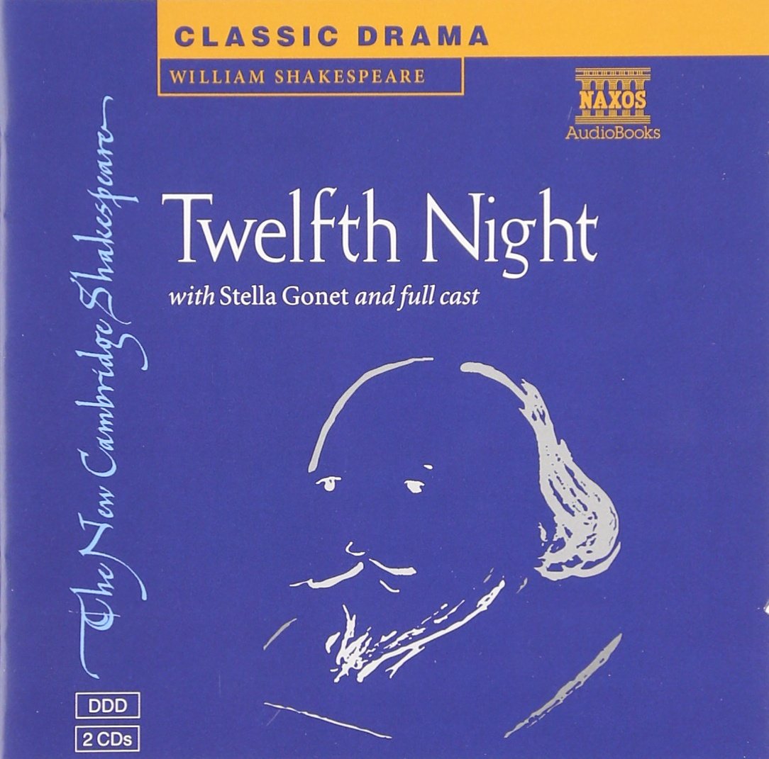 Twelfth Night 2 CD Set (New Cambridge Shakespeare Audio),Used