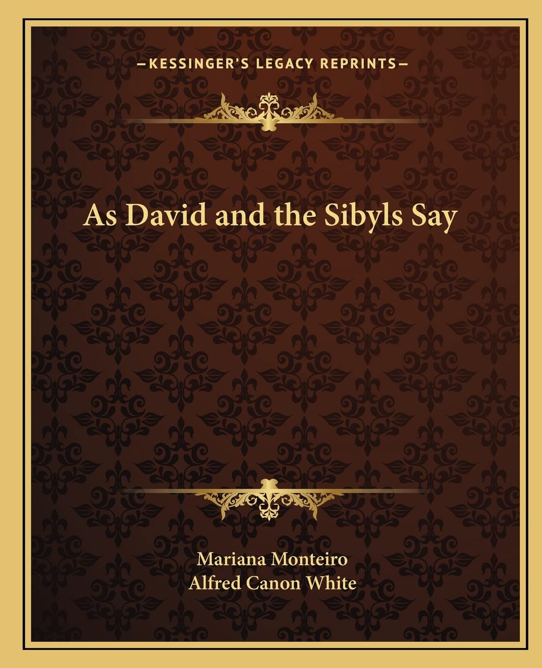 As David and the Sibyls Say,Used